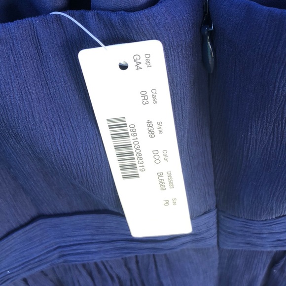 Jcrew chiffon silk Sinclair dress P0- Final offer - Picture 4 of 5